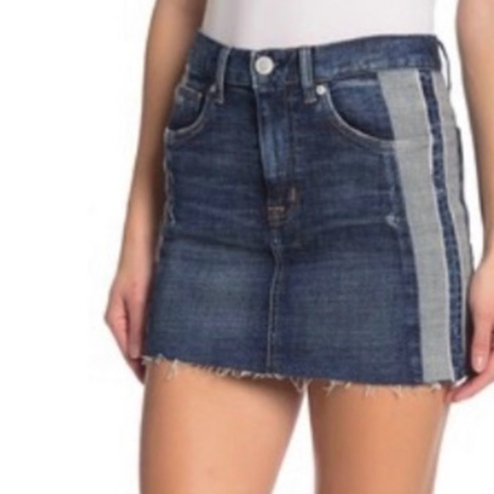 HUDSON JEANS MINI SKIRT